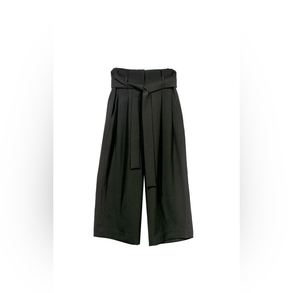 COS black flowy dress pants